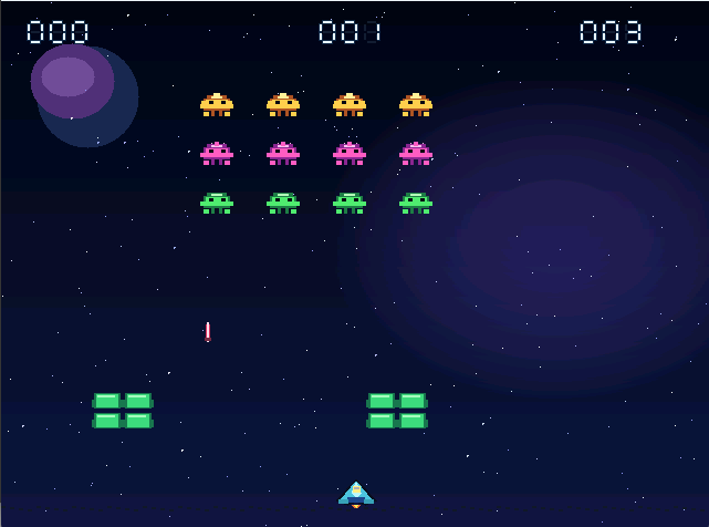 Screenshot of Alien Invader