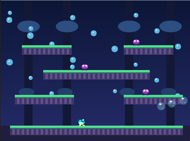 Screenshot of Bubble Bobble